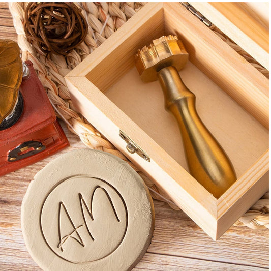 Sello personalizado para cerámica, personaliza tu sello con tu propio diseño. Herramientas para arcilla, sellos para cerámica, regalo para ceramistas
