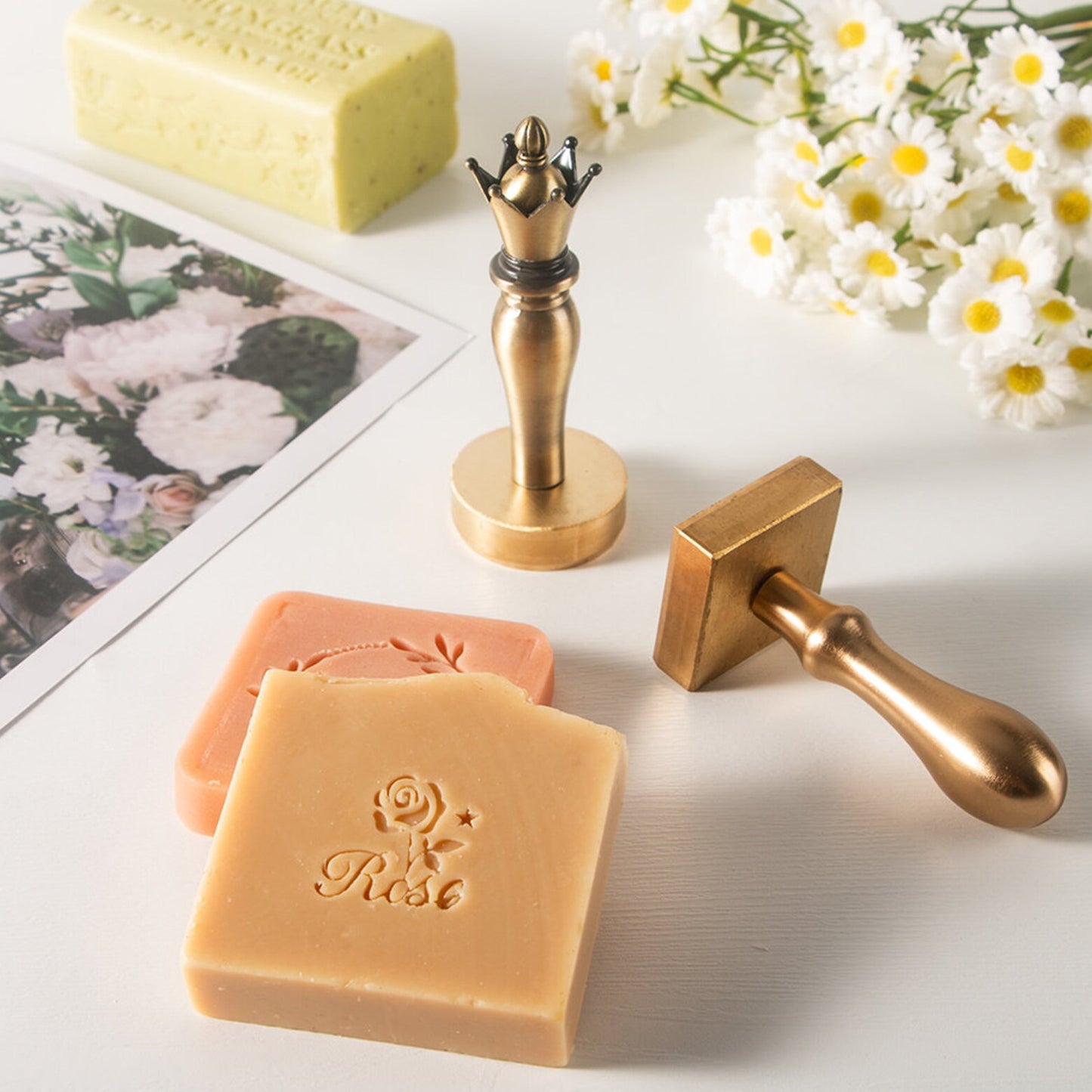 Custom Soap Stamp, Personalized Soap Stamp for Homemade Soap